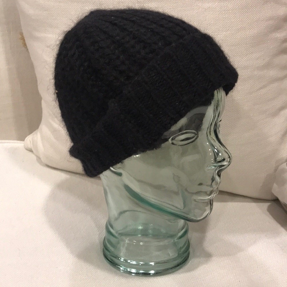 NEW Zadig & Voltaire sequin black knit hat- unisex